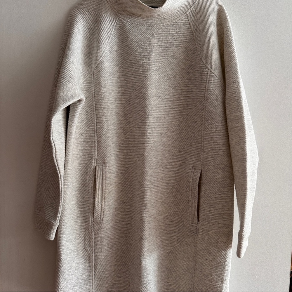 RW&CO. Beige Long Sleeve Dress